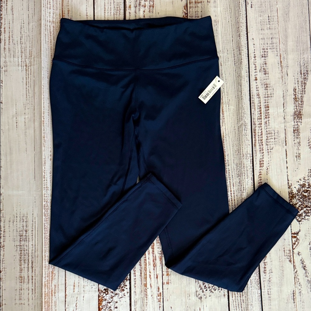 Amazon Essentials Navy‎ 7/8 Leggings Medium NWT